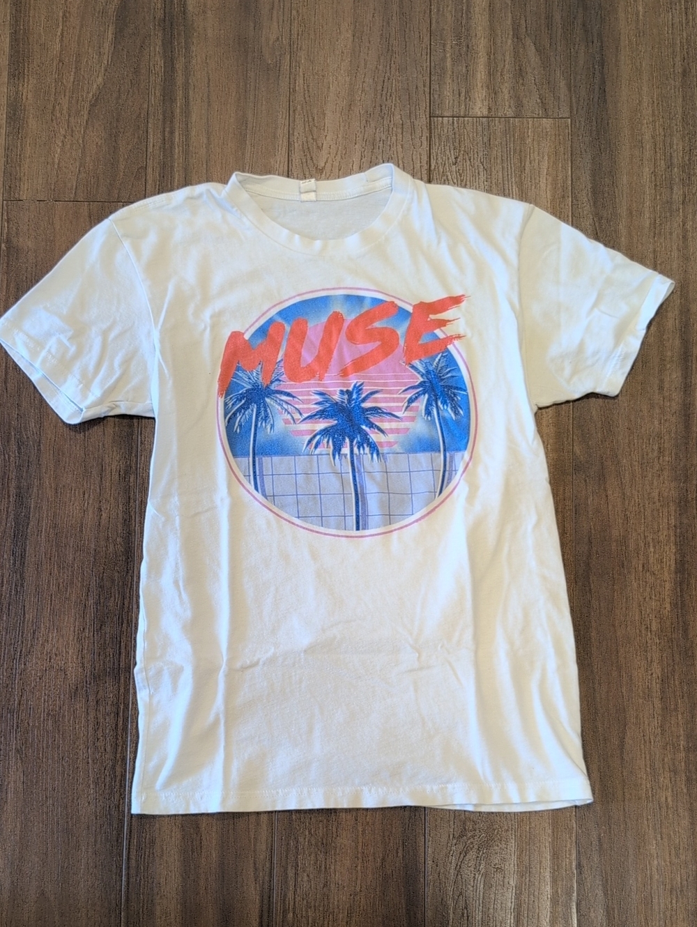 Muse Band Tee “Simulation Tour” T-Shirt 2019 Palm Tree